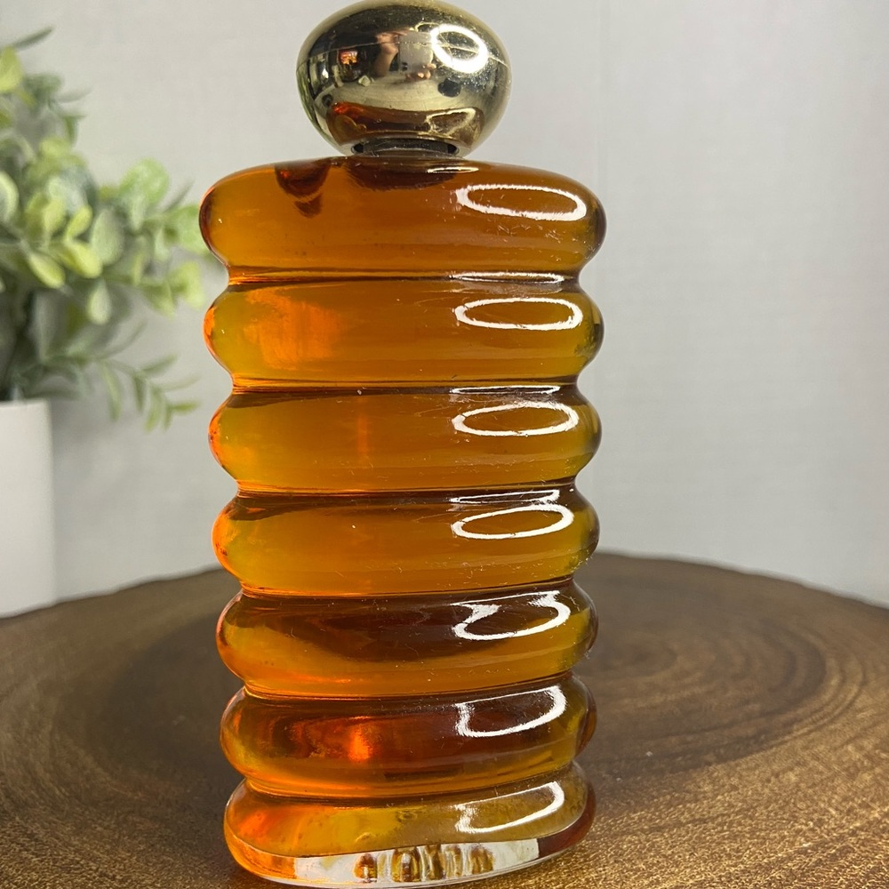 Mens Vintage Avon Cologne Bottle Full Gem